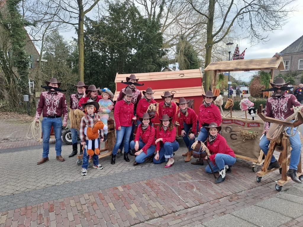 Loopgroep Cowboy, Kleding | Dames, Carnavalskleding en Feestkleding, Nieuw, Kleding, Carnaval, Maat 38/40 (M), Ophalen of Verzenden