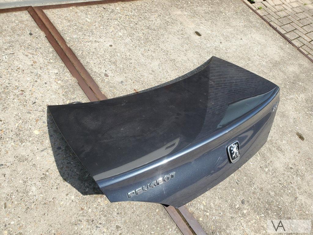 Peugeot 406 coupe 1997 - 2005 achterklep kofferdeksel grijs, Auto-onderdelen, Gebruikt, Achterklep, Ophalen of Verzenden, Achter