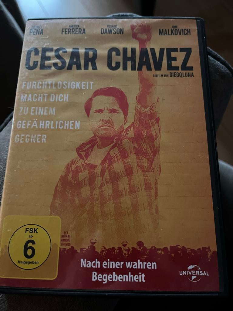 Cesar Chavez DVD - Nieuwstaat, Vanaf 6 jaar, Ophalen of Verzenden, Zo goed als nieuw
