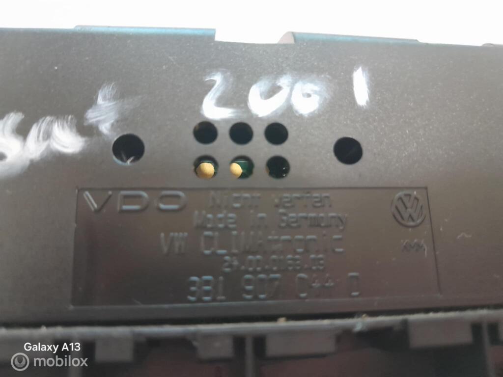 Clima paneel kachel Volkswagen Passat 3B1907044A 3B1907044D, Gebruikt, Ophalen of Verzenden
