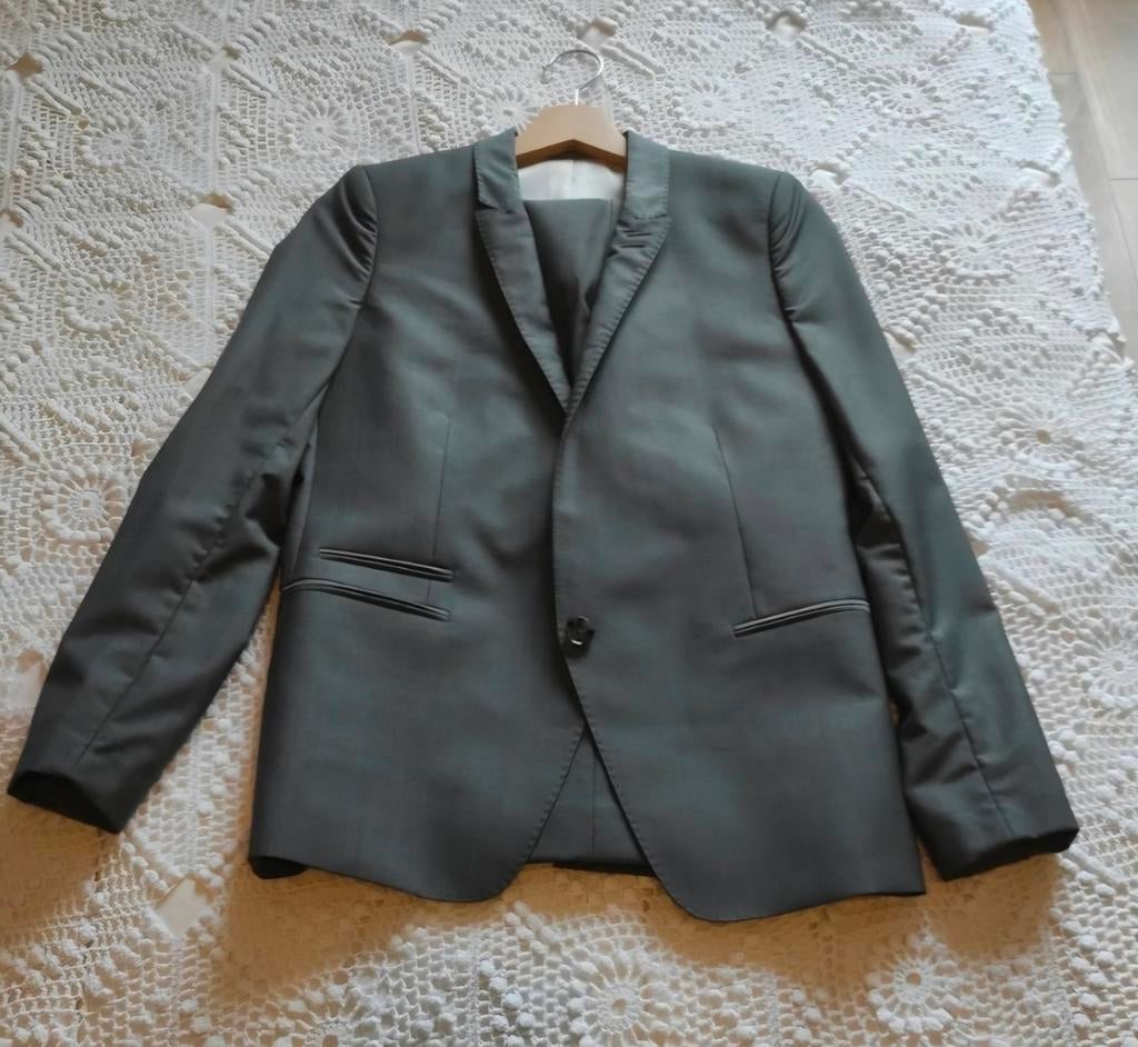 The Kooples Dames suit, grijs, Kostuum of Pak, Ophalen of Verzenden, Zo goed als nieuw, Maat 36 (S)