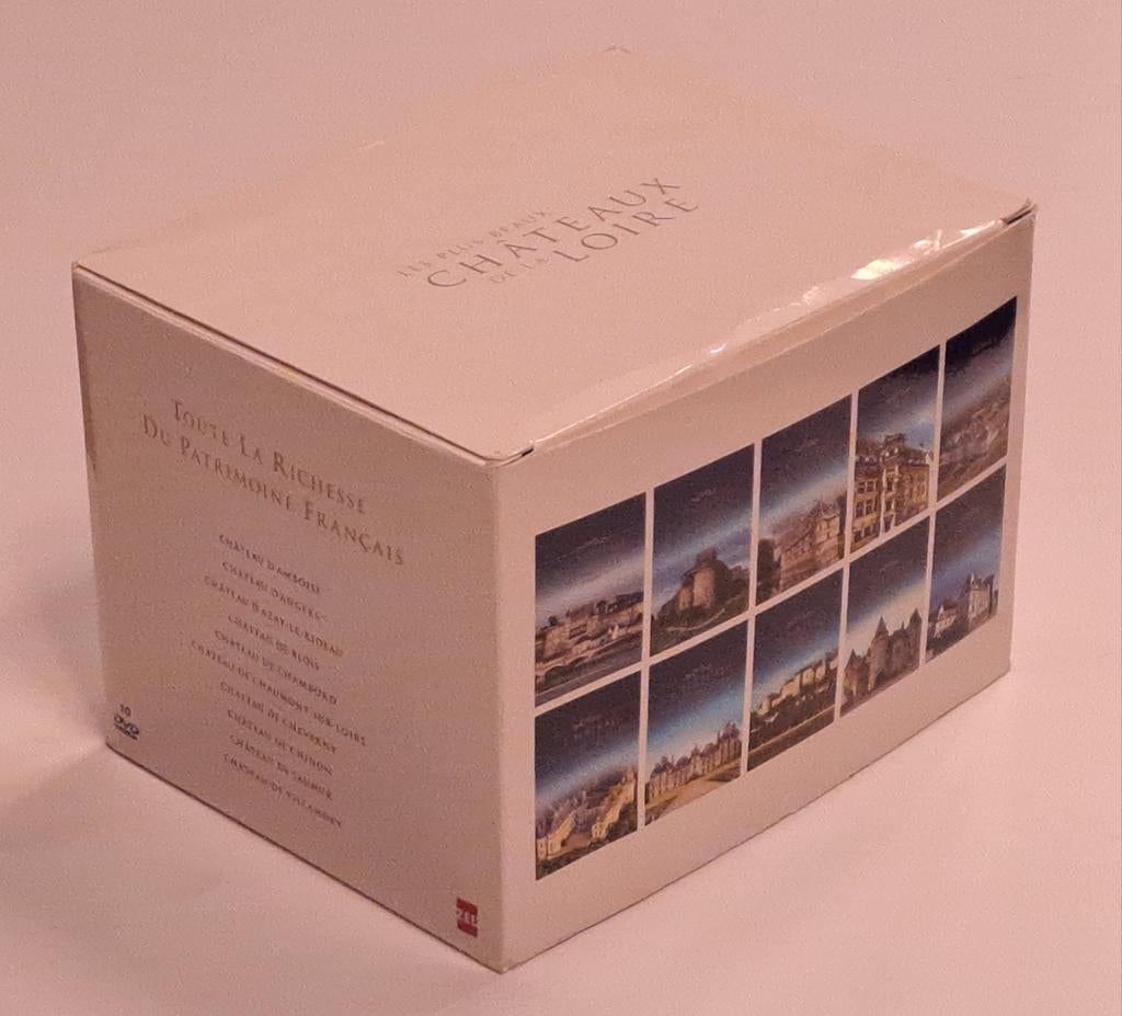 DVD box 'Châteaux de la Loire', Alle leeftijden, Ophalen of Verzenden, Zo goed als nieuw