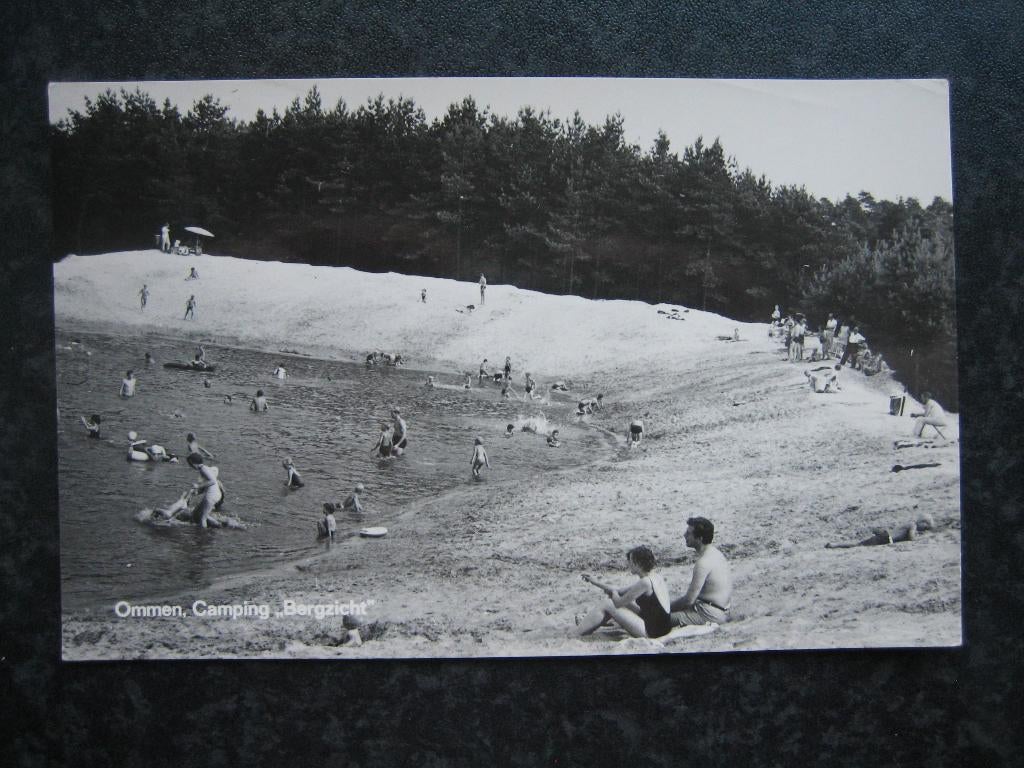 OMMEN Camping Bergzicht, Ophalen of Verzenden, 1960 tot 1980, Overijssel