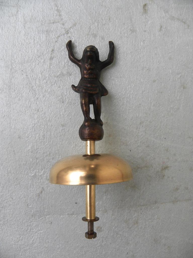 Atlas met bel, Antiek en Kunst, Antiek | Klokken, Ophalen of Verzenden