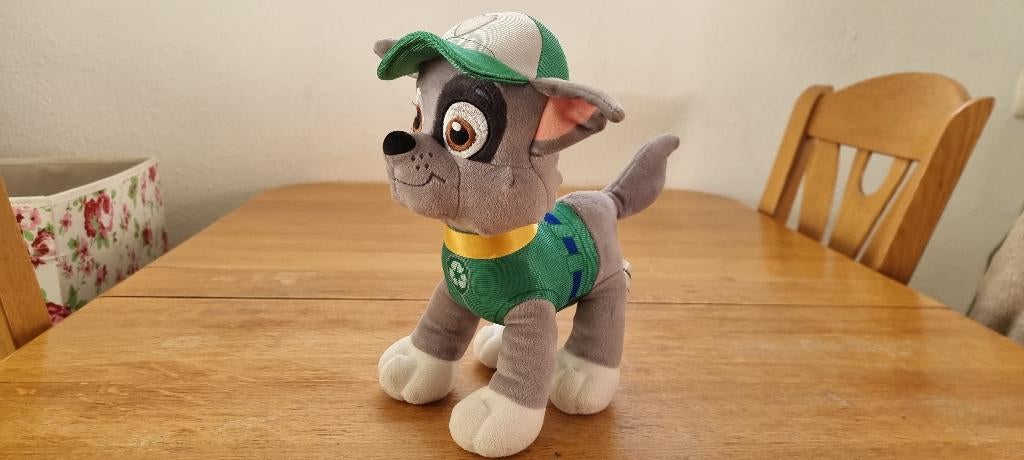 Paw Patrol Rocky knuffel !, Ophalen of Verzenden, Zo goed als nieuw, Hond