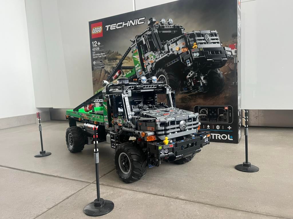 LEGO Technic 42129 Mercedes-Benz Zetros Trial Truck, Kinderen en Baby's, Speelgoed | Duplo en Lego, Ophalen, Zo goed als nieuw