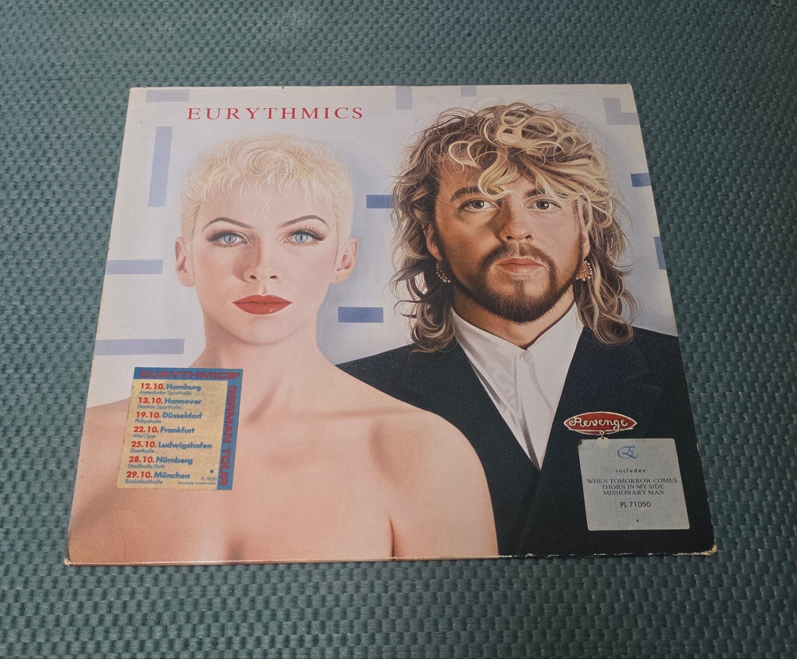 eurythmics Revenge lp, Cd's en Dvd's, Ophalen of Verzenden, LP