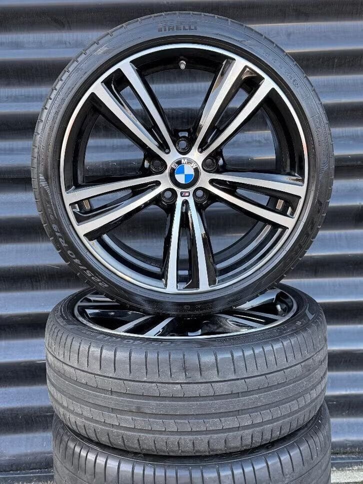 19” Orig Bmw Styl 442M F30 F31 F36 F32 Velgen RFT Banden, Gebruikt, Banden en Velgen, Ophalen, 19 inch