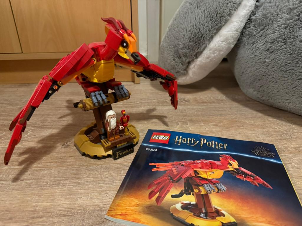 LEGO Harry Potter Fawkes, Inclusief minifiguren, Lego, Harry Potter, Ophalen of Verzenden