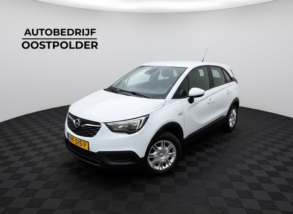 Opel Crossland X 1.2 Edition, Voorwielaandrijving, Gebruikt, 1199 cc, Wit