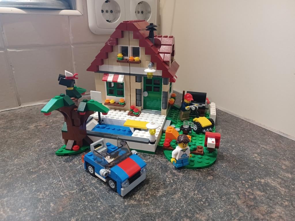 Lego creator 31038 verandering van de seizoenen, Compleet, Lego, Ophalen of Verzenden, Zo goed als nieuw
