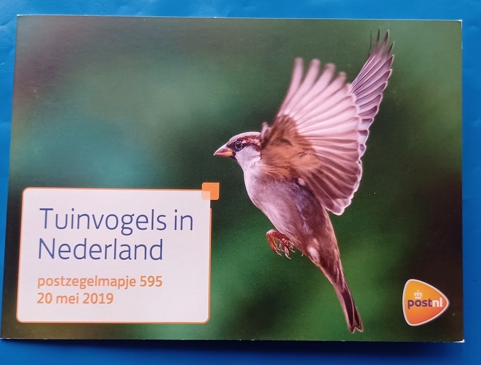 Postzegelmapje 595 - Tuinvogels in Nederland, Verzenden, Na 1940, Postfris