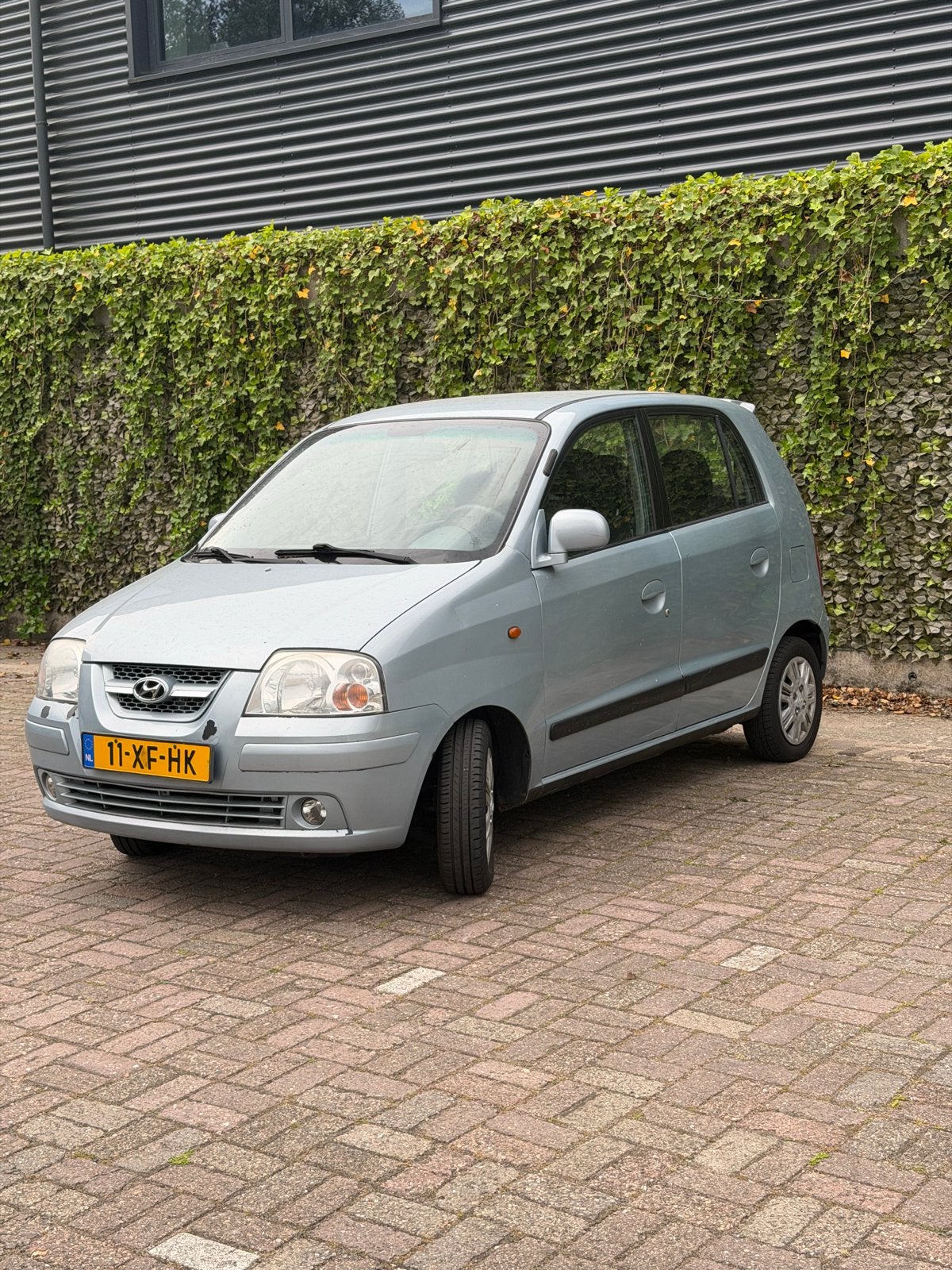 Hyundai Atos 1.1 AUT 2007 Blauw, Auto's, Hyundai, Bedrijf, Atos, Benzine, D, Hatchback, Automaat, Origineel Nederlands, Blauw