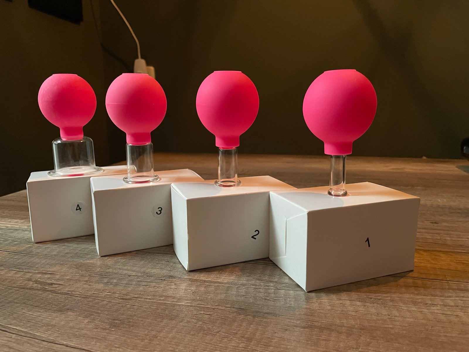 Professionele cupping Set (4 stuks) - Nieuw, Ophalen of Verzenden, Zo goed als nieuw, Overige typen