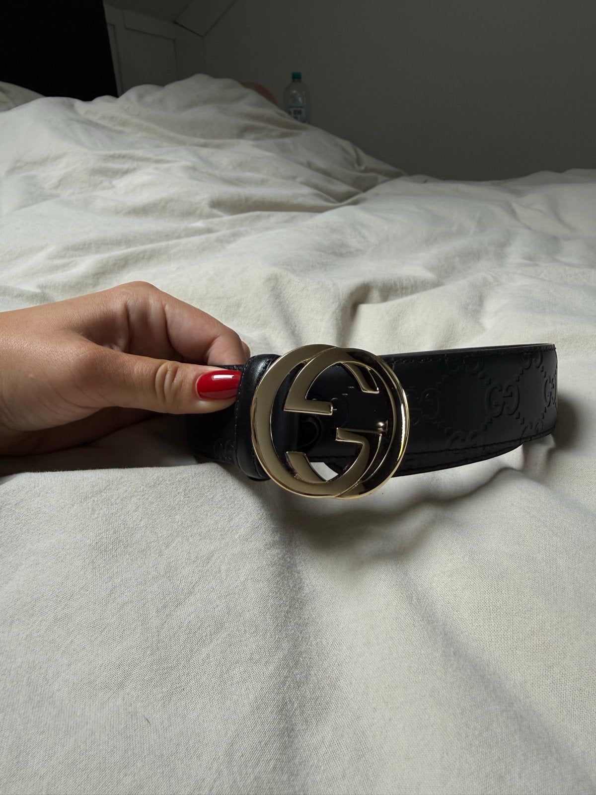Gucci GG Marmont riem met aankoopbon, Kleding | Dames, Riemen en Ceinturen, Ophalen, 80 tot 90 cm, 3 tot 5 cm, Heupriem