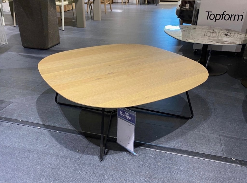 Cartel living Odin salontafel, 100 tot 150 cm, Eikenhout, Zo goed als nieuw, 50 tot 100 cm