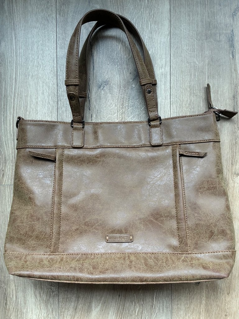 2 Handtassen liefst in 1 koop ophalen, Ophalen, Zo goed als nieuw, Bruin, Handtas