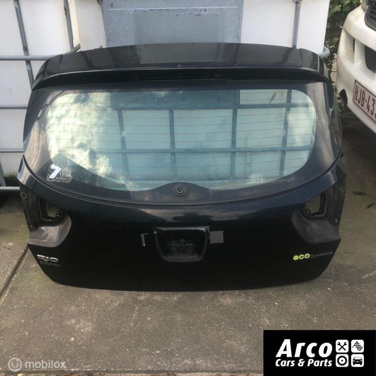 Kia Rio Achterklep Zwart 9B Midnight Black 2010-2018, Achterklep, Ophalen of Verzenden, Kia