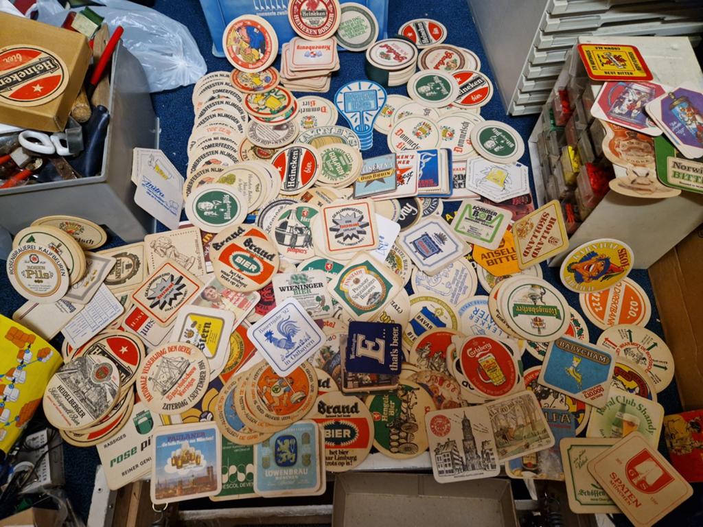 Bierviltjes jaren 80/90, Ophalen of Verzenden, Viltje(s), Overige merken