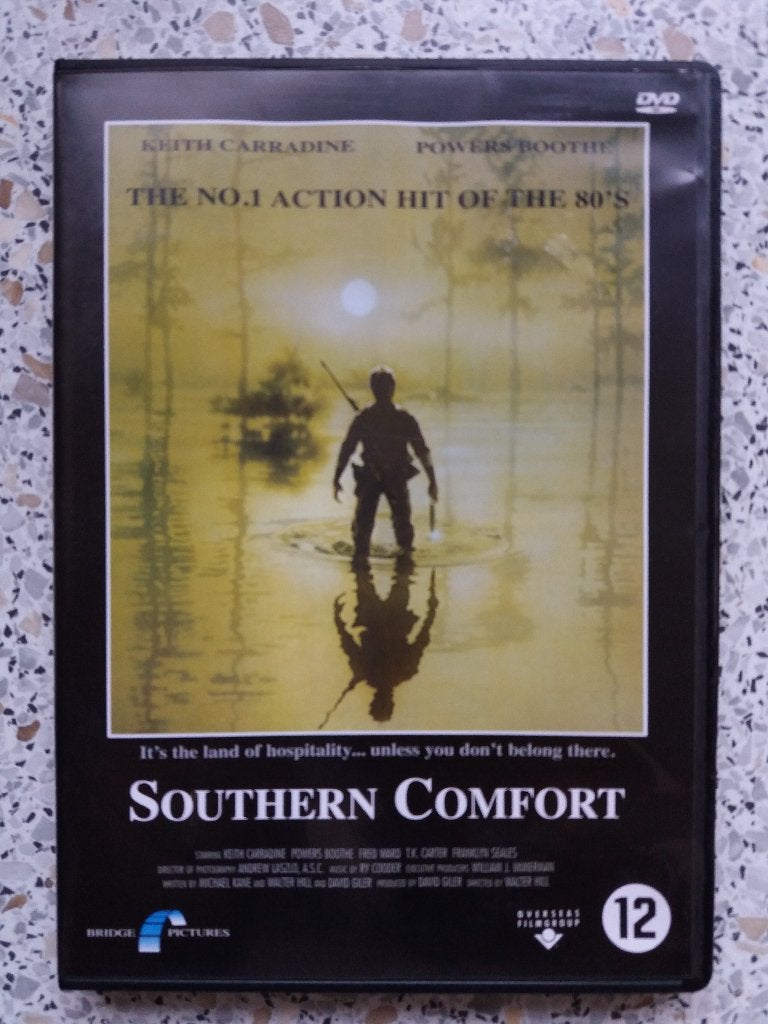 De Actie/Oorlogsfilm "Southern Comfort"., Engels, Ophalen of Verzenden, Zo goed als nieuw, Oorlog