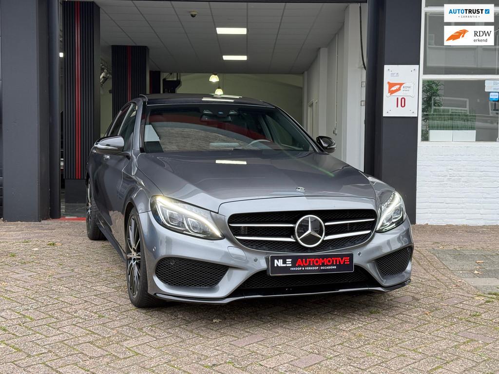Mercedes-Benz C-klasse 250 CDI Edition 1 | AMG Pakket | Pano, Achterwielaandrijving, 4 cilinders, Leder, Bedrijf