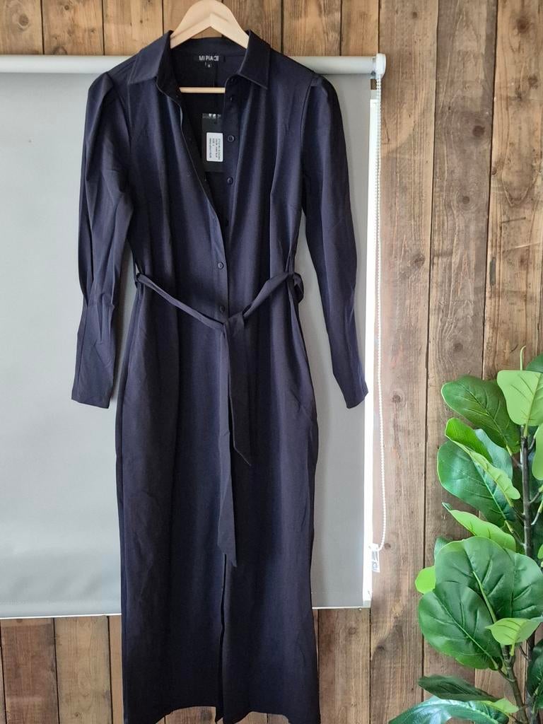 Nieuw!! Prachtige Mi Piace jurk maat S dark blue, Kleding | Dames, Mi Piace, Blauw, Nieuw, Ophalen of Verzenden