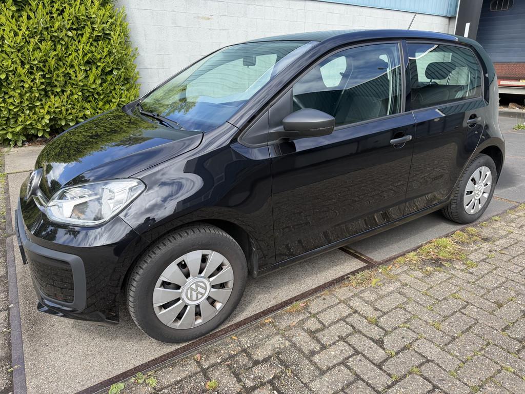 Volkswagen up! 1.0 BMT Airco All Season NAP I Airco I NL-aut, Auto's, Volkswagen, Voorwielaandrijving, Stof, Gebruikt, Zwart