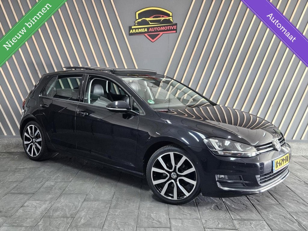 Volkswagen Golf 1.4 TSI DSG ACT Highline|PANO|NAVI|STOELVERW, Auto's, Volkswagen, Bedrijf, Te koop, Golf, ABS, Airbags, Airconditioning