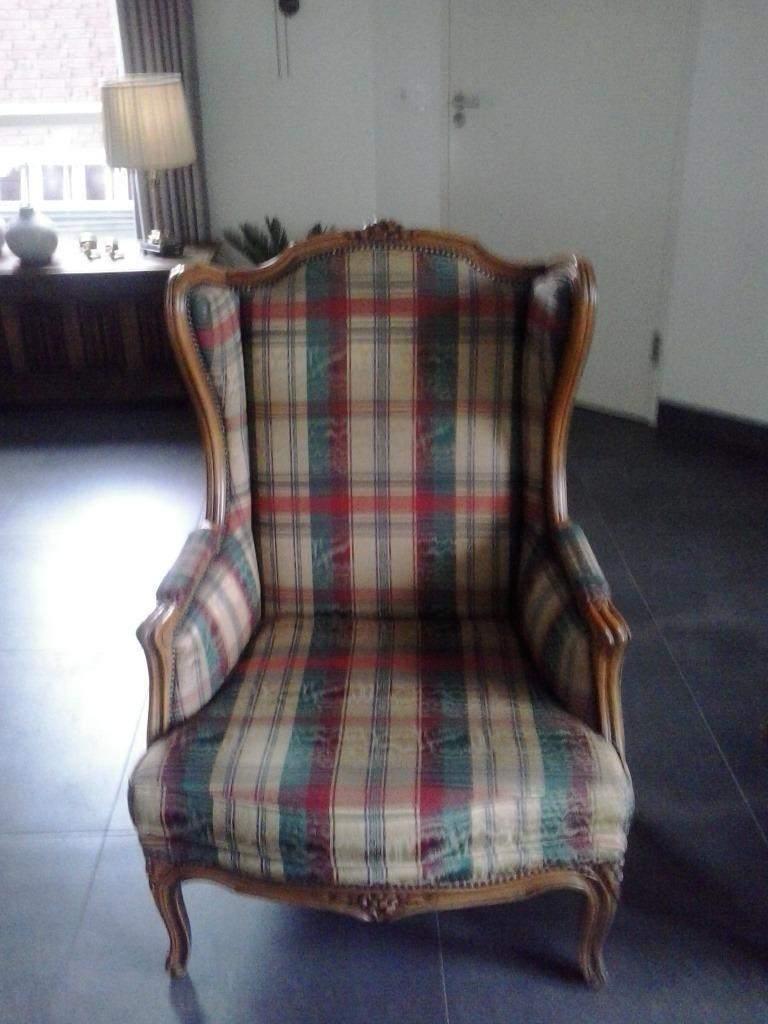 Biedermeier fauteuil, Ophalen