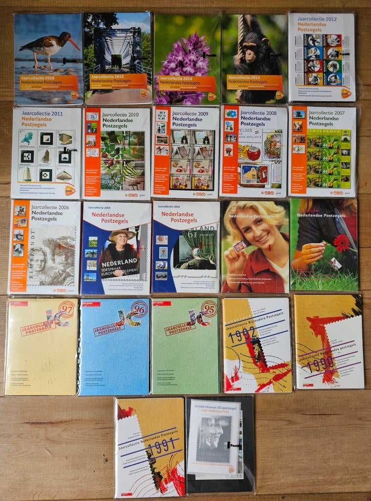 Jaarcollecties Postzegels Nederland, Ophalen of Verzenden