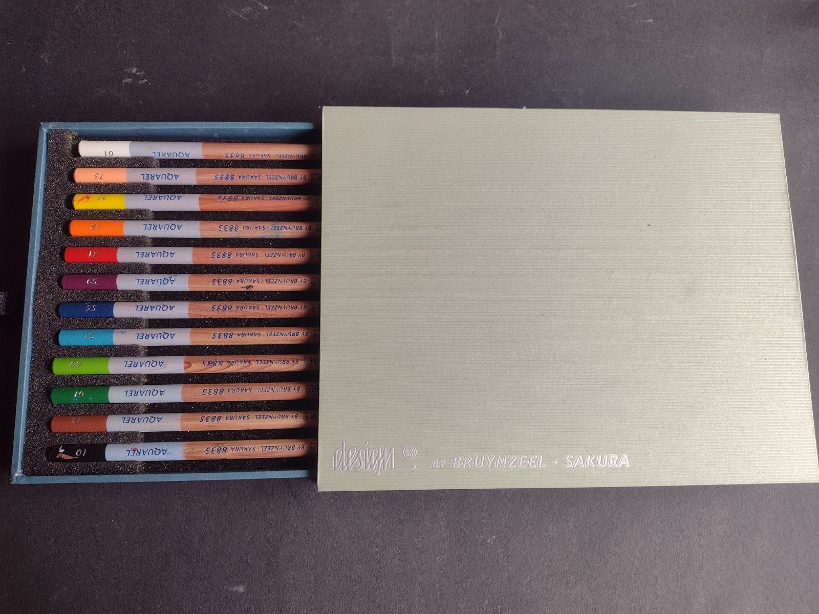 Bruynzeel Sakura aquarel kleurpotloden ( 12 in doos), Hobby en Vrije tijd, Tekenen, Ophalen, Gebruikt, Potlood of Stift