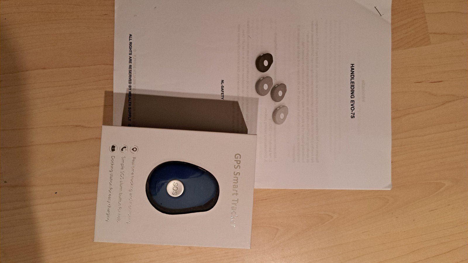 Sos alarmknop gps smart tracker, Ophalen of Verzenden, Zo goed als nieuw, Overige typen