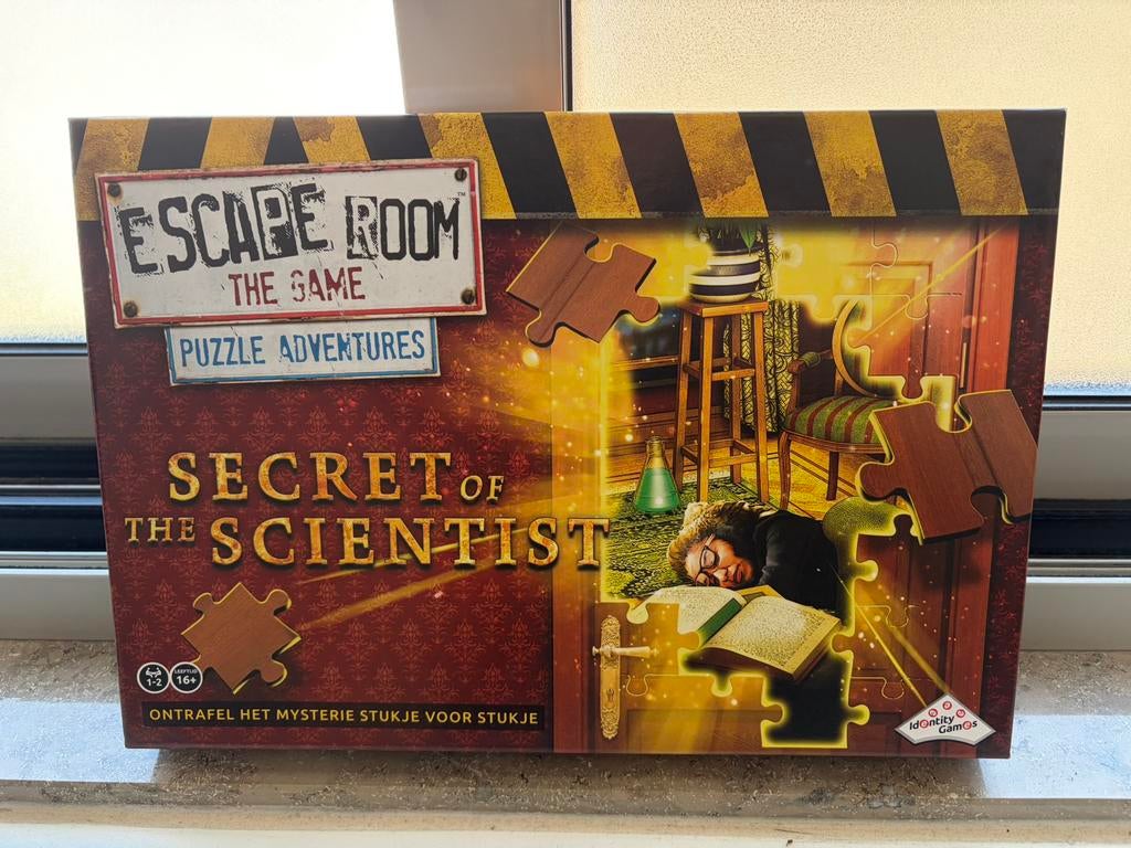 Escaperoom The Game Puzzle, Ophalen of Verzenden
