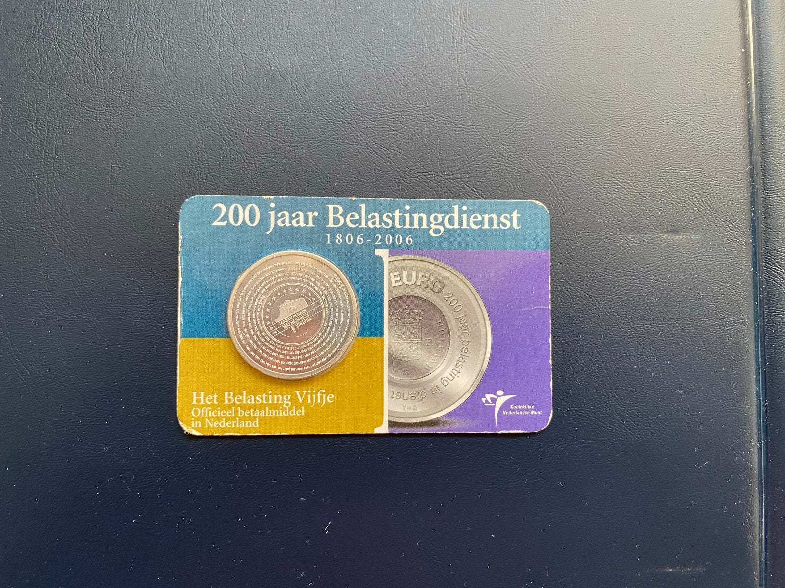 Zilveren 5 euro munt - 200 jaar Belastingdienst, Koningin Beatrix, Zilver, Euro's, Ophalen of Verzenden