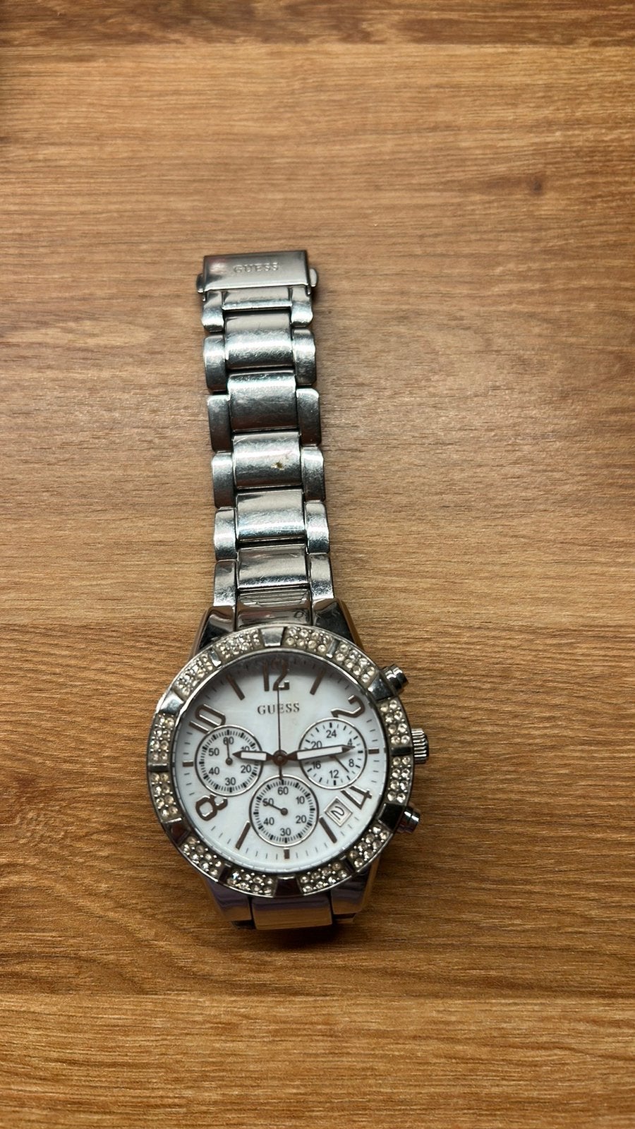 Guess horloge, Staal, Gebruikt, Guess, Polshorloge
