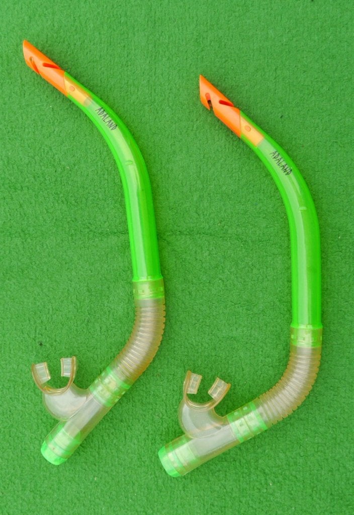 Luxe snorkel, met waterloosventiel "Adaland", Watersport en Boten, Snorkelen, Ophalen of Verzenden, Gebruikt, Snorkel