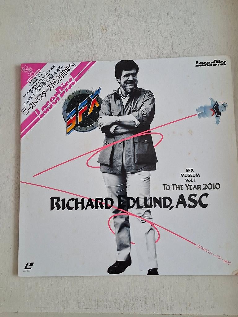 Laserdisc, japanse import,Richard Edlund, SFX MUSEUM, Ophalen of Verzenden, Foto of Kaart