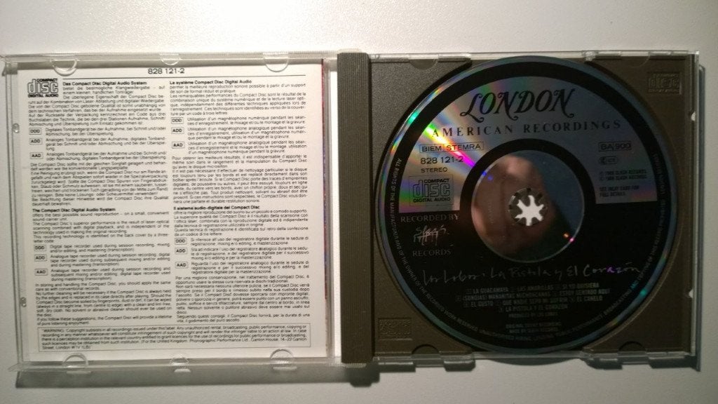 Los Lobos - La Pistola Y El Corazón, Cd's en Dvd's, Ophalen of Verzenden, Zo goed als nieuw, Poprock, Album