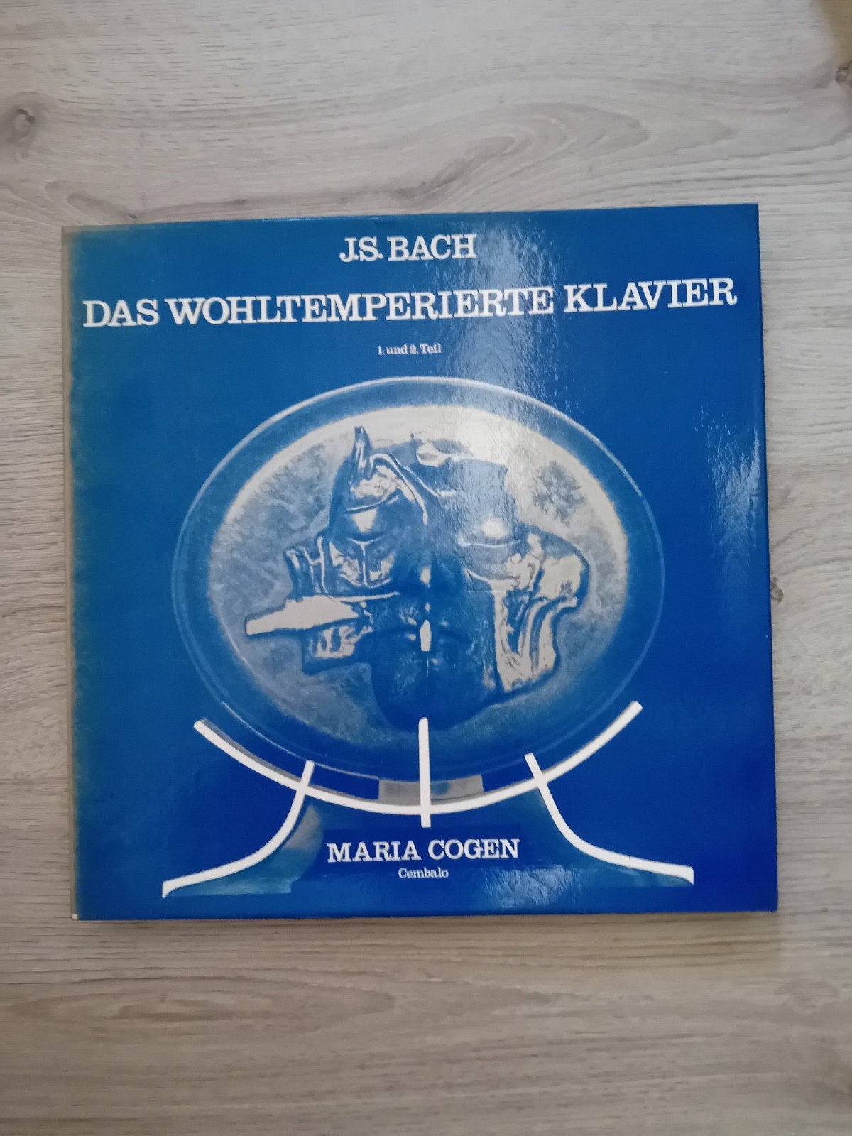 J.S. Bach - Das Wohltemperierte Klavier - Maria Cogen, Ophalen of Verzenden, Barok, Gebruikt, Kamermuziek