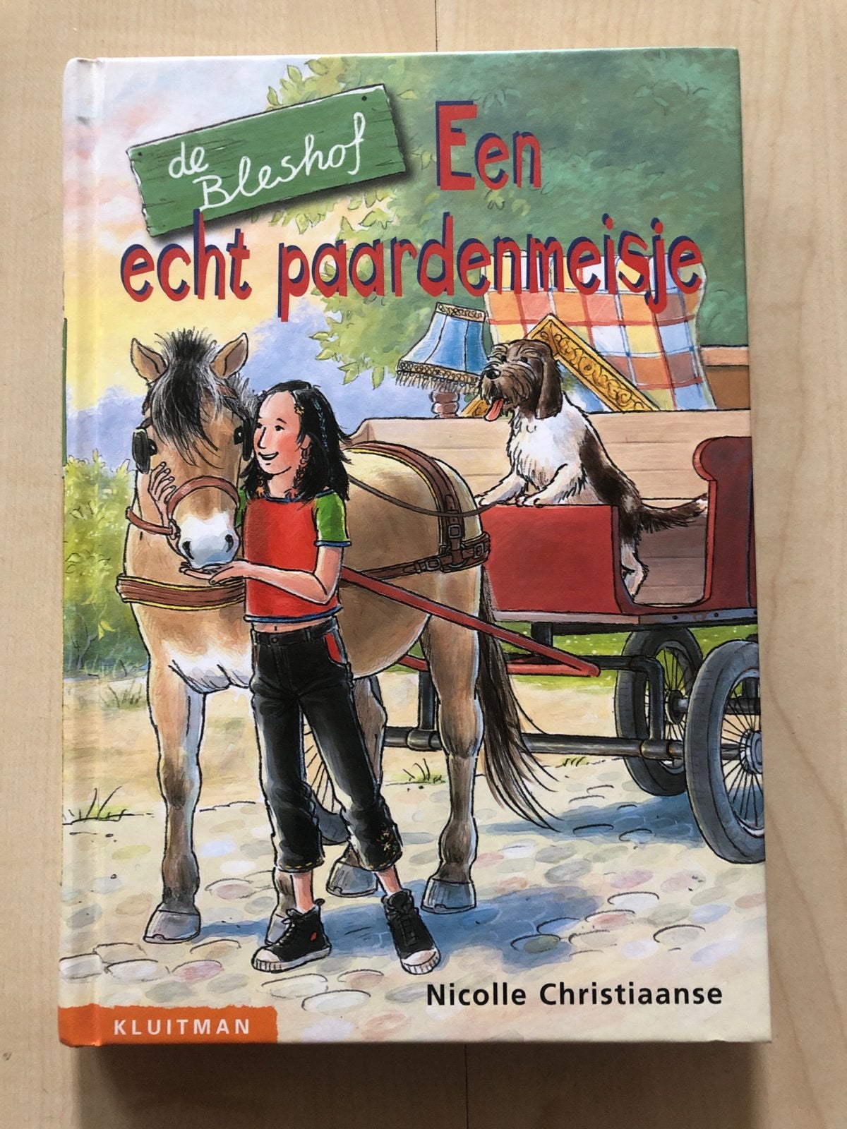 De Bleshof: Een echt paardenmeisje - Nicolle Christiaanse, Ophalen of Verzenden, Zo goed als nieuw, Fictie