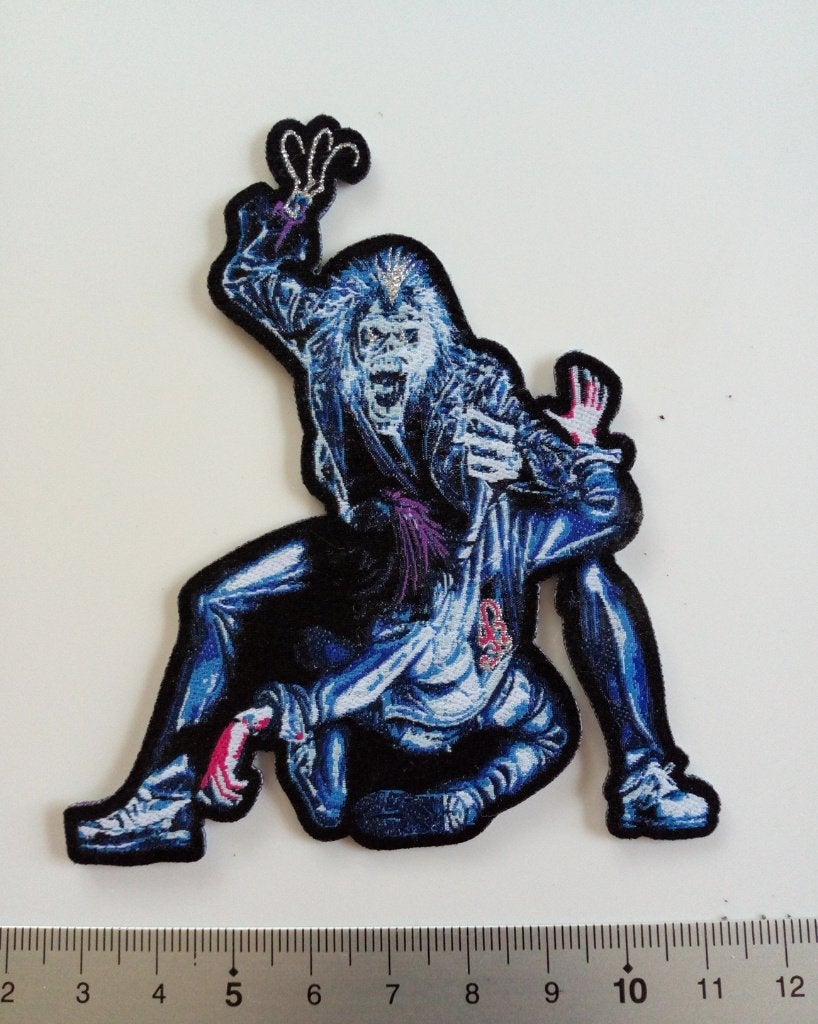 Iron Maiden leuke Hooks In You patch 305 limited edition, Ophalen of Verzenden, Nieuw, Kleding