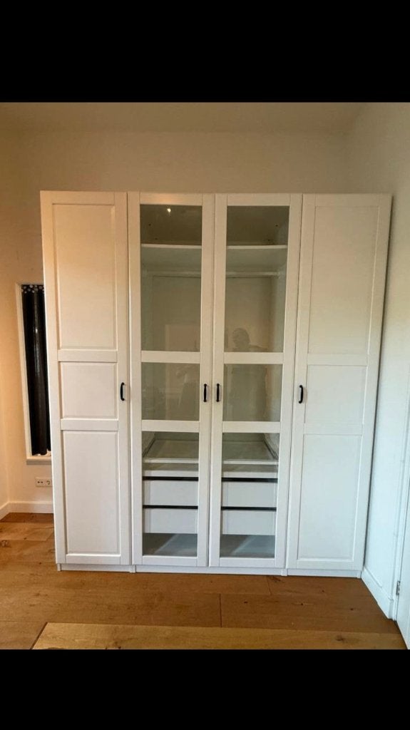 IKEA PAX Kledingkast 200x58x236cm - Bezorgen & Montage Optie, Met deur(en), Gebruikt, 200 cm of meer, 200 cm of meer