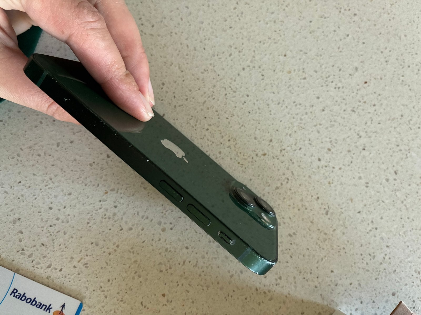 Foto 5 van iPhone 13 mini 128GB Groen - Batterij 82%