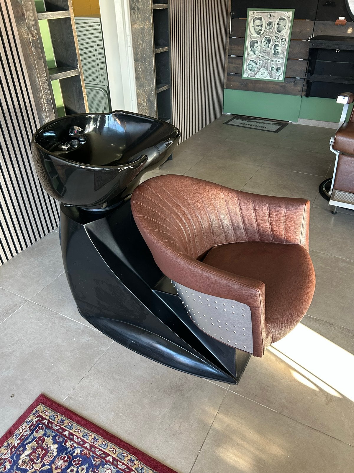 Barber wasstoel/unit