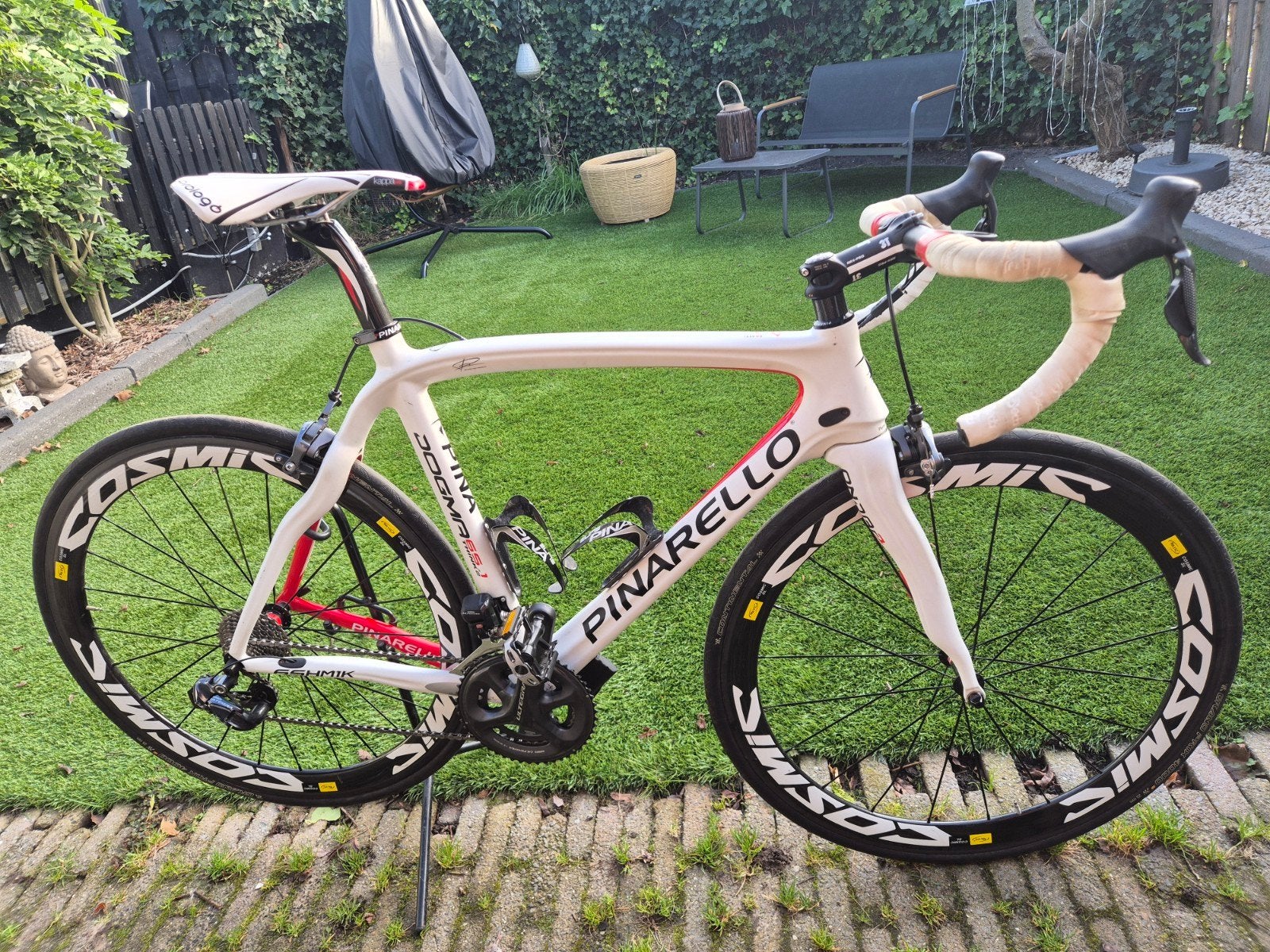 TOPKLASSE !! Pinarello Dogma Racefiets Full Carbon Ultegra D, Fietsen en Brommers, Ophalen, Racefiets, Frame, Carbon