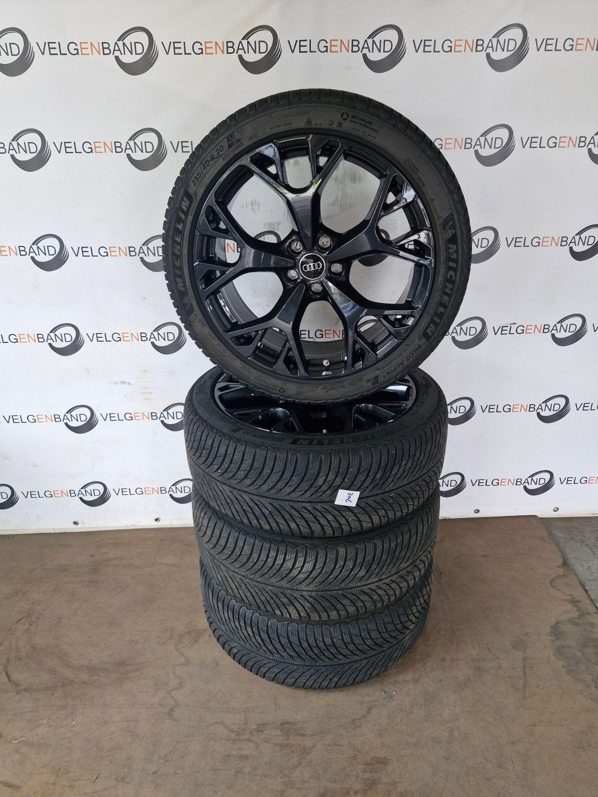 Winterset Audi A6 C9 255 40 20 5x112 66.5 winterbanden, Ophalen, Gebruikt, 255 mm, .