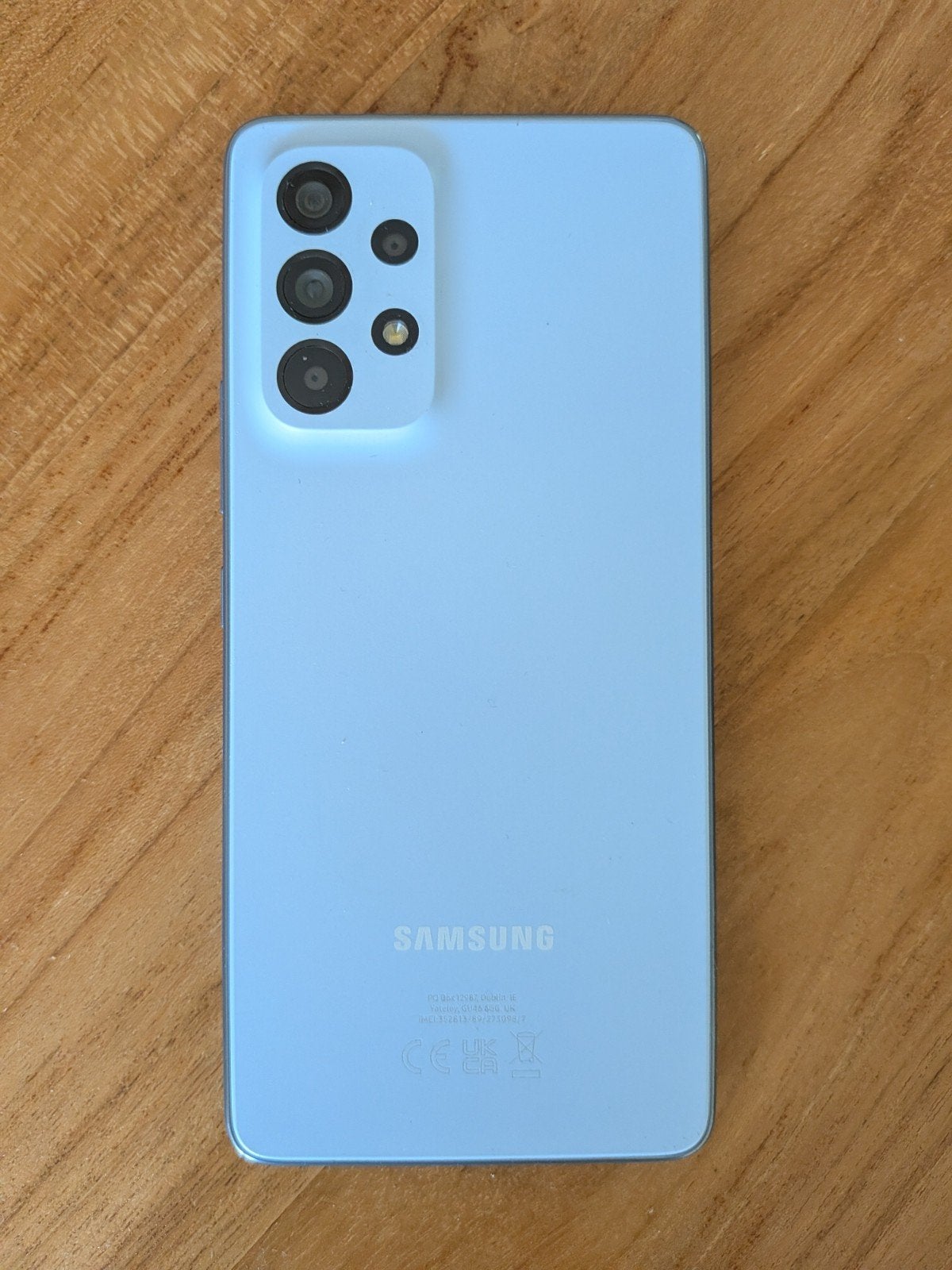 Samsung Galaxy A53 5G 256 GB - Lichtblauw, Telecommunicatie, Blauw, Touchscreen, Ophalen of Verzenden, Zo goed als nieuw