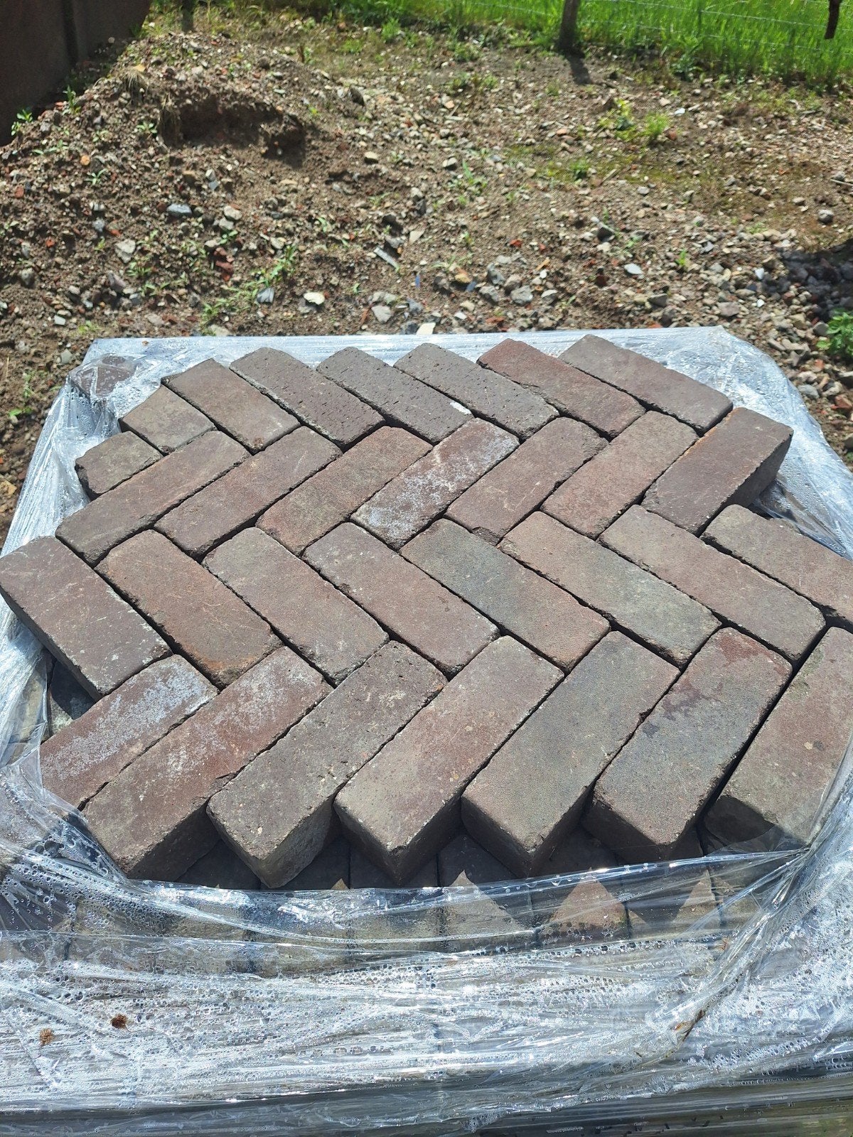 Gebakken dikformaat, Doe-het-zelf en Verbouw, Tegels, Overige materialen, Vloertegels, Minder dan 20 cm, 5 tot 10 m²