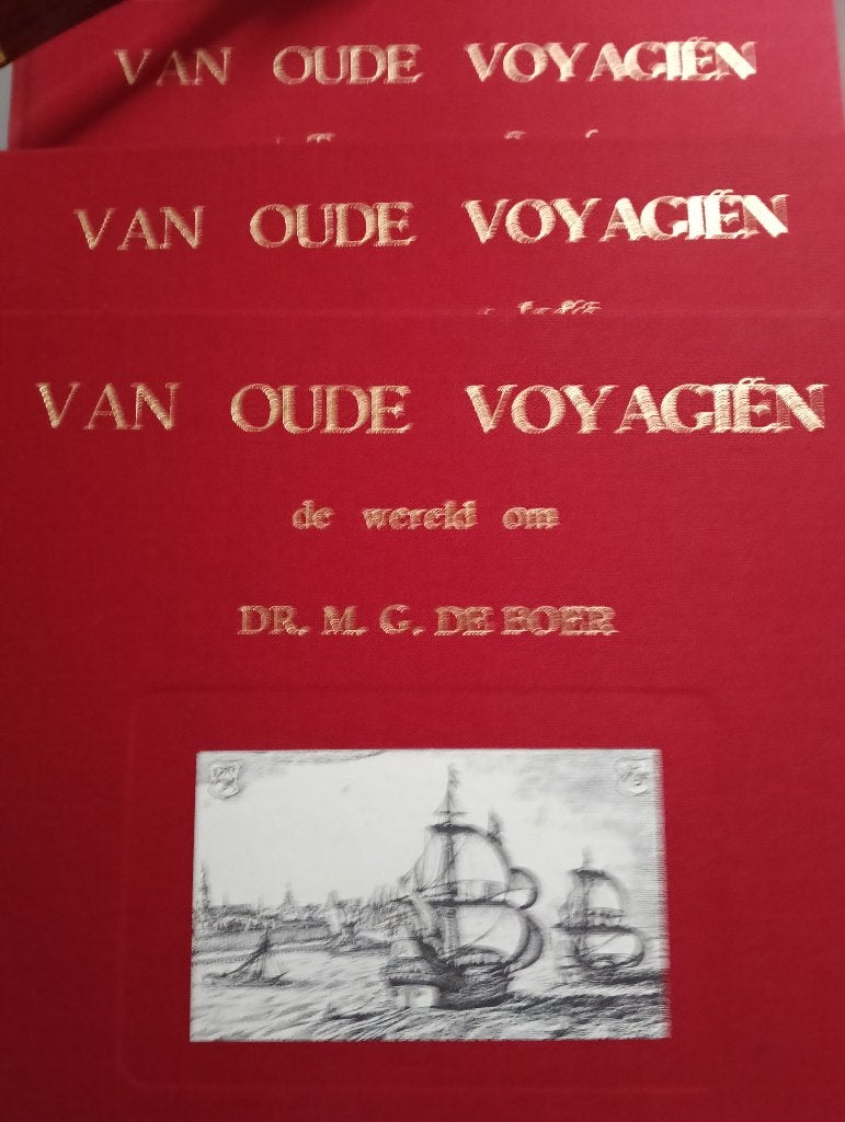 1979 FACS van 1912: Van oude Voyagiën M. de Boer 3dln. Gaaf, Ophalen of Verzenden
