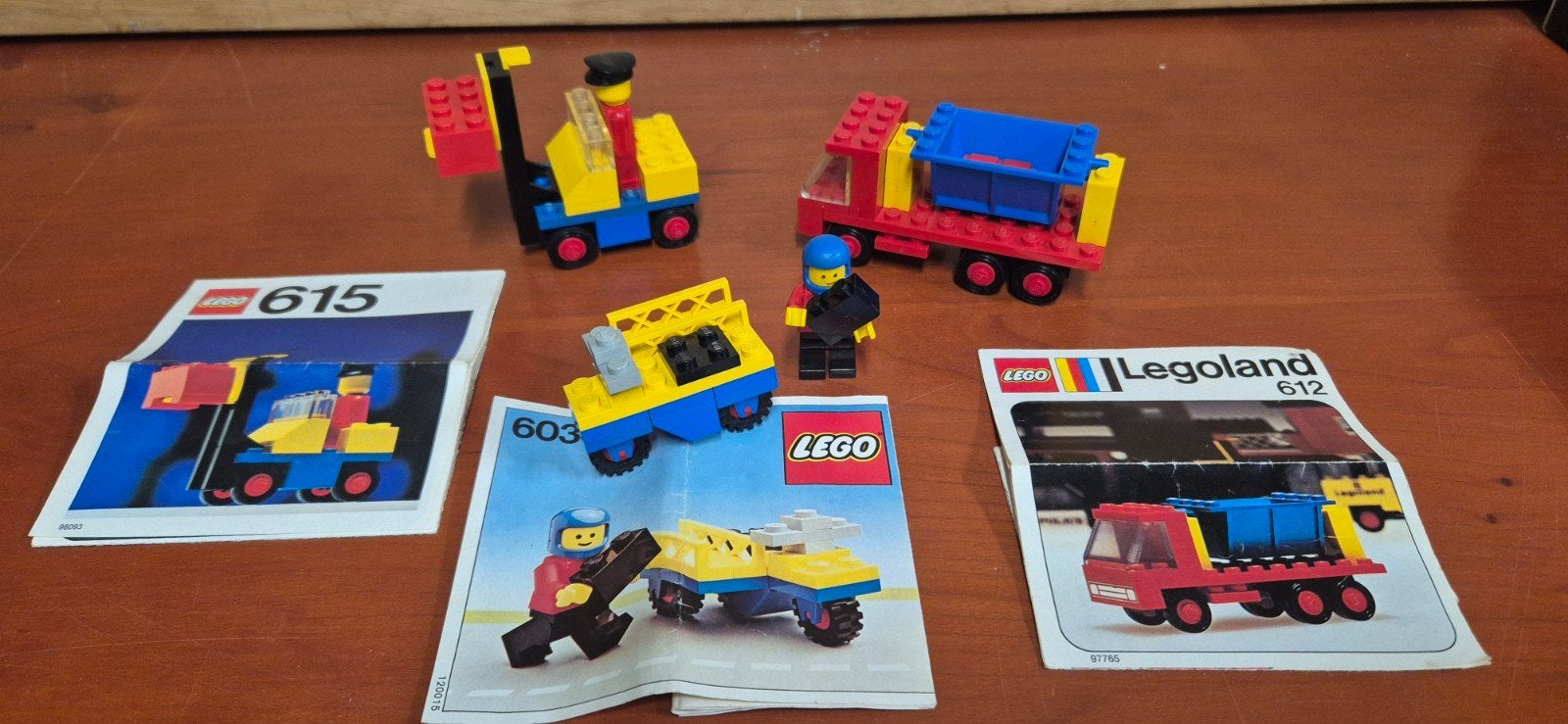 Legoland 615 - 603 - 612, Ophalen of Verzenden